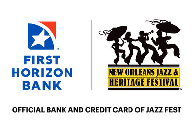 First Horizon Bank and New Orleans Jazz & Heritage Festival Logo